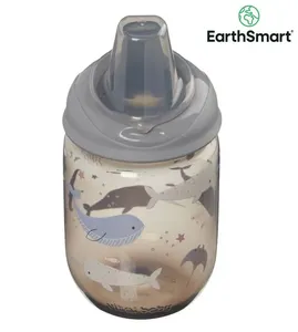 Copo Hydrate Little Bico Silicone Storm 270ml - Vital Baby Cinza