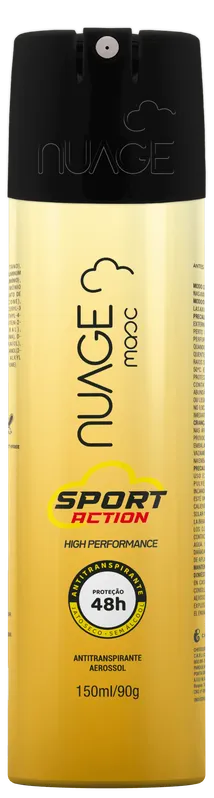 Desodorante Nuage Masc Aerossol Sport Action 150ml