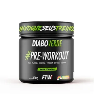 Pre-Workout Arco Íris Diabo Verde 300g