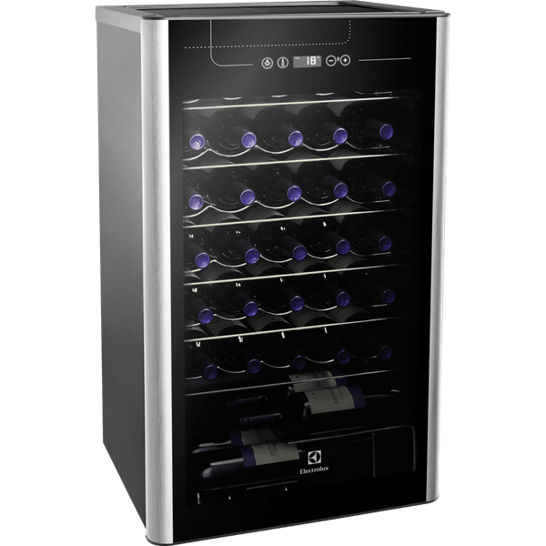 Adega Climatizada Electrolux, 34 Garrafas, Preta - ACS34 220V