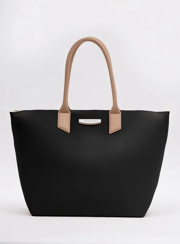 Bolsa Petite Jolie Big Shopping Preto/Avela PJ11275