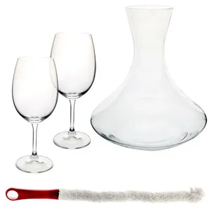Kit Decanter de Vinho 4 Peças Full Fit 31113