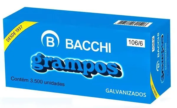 Grampo N106 Com 3500 Unidades