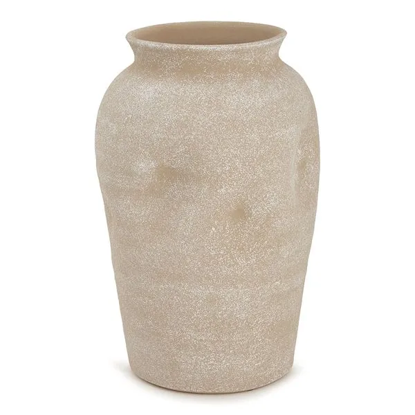 Vaso Terracota Cerâmica Bege 33,5x22cm 18372 - Mart