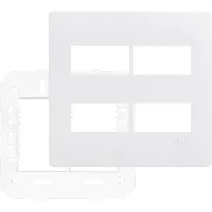 Placa com Suporte 4""x4"" 4 Módulos Distanciados - 3642 - FAME