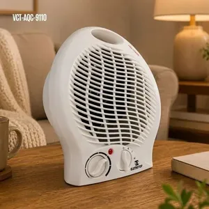 Aquecedor de Ambiente Top 1500W 4 Níveis de Potência Desligamento Automático Branco Top 110V Aquecedor de Ambiente Top 1500W 4 Níveis Desligamento Automático Branco 110V