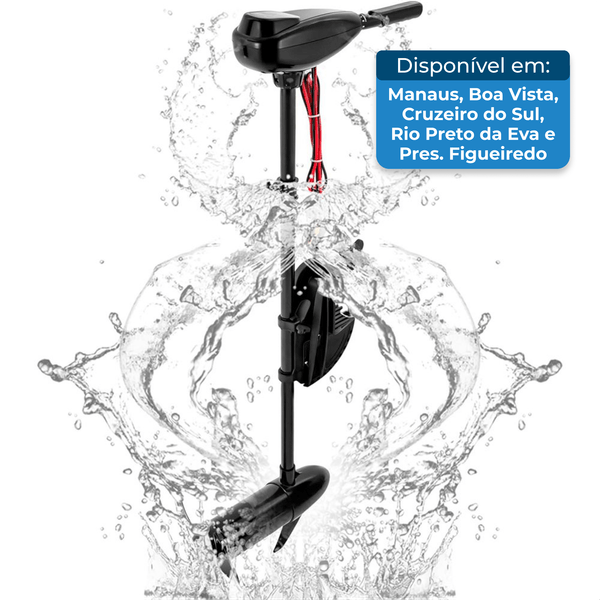 Motor Elétrico de Pesca Preto ZESTARDAIR A-BI