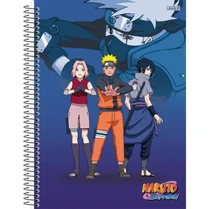CADERNO 10X1 CAPA DURA NARUTO 160F (17891321102821)