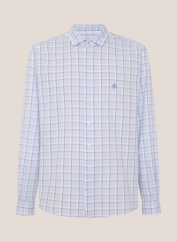 Camisa Slim Fit Flame Xadrez Dudalina Masculina 2
