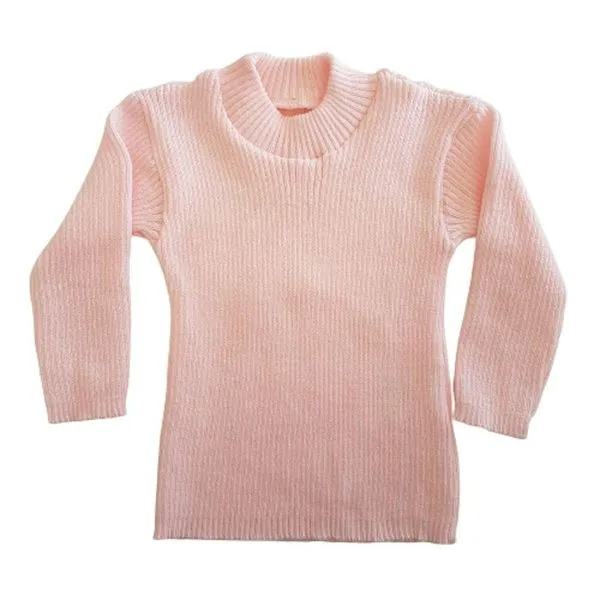 Blusa de Tricô Rosa Tricô Kids 1