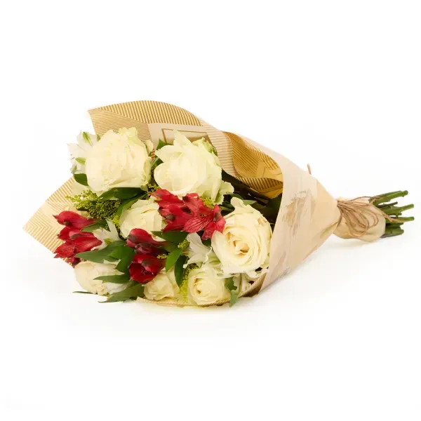 Buquê Amsterdam com Flores Naturais Único