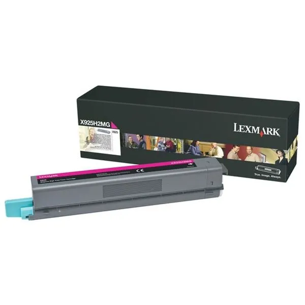 Toner Lexmark X925H2MG Magenta Original com Rendimento de Até 7.500 Páginas para Impressora X925de Toner Lexmark X925H2MG Magenta Original Rendimento 7.500 Páginas