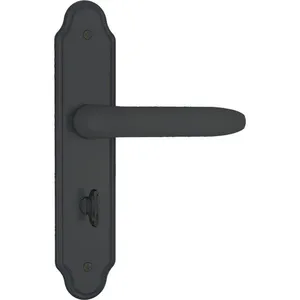 Fechadura Para Banheiro 823-11 Preto Fosco - 57259 - Stam