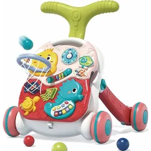 Andador Fundo do Mar Zippy Toys Verde e Rosa 10393