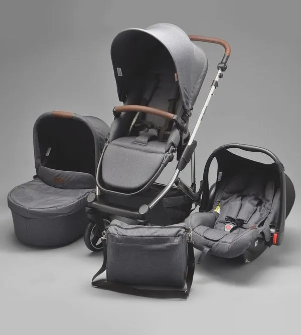 Kit Carrinho ABC Design Como 4 Linha Diamond Asphalt