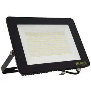 Refletor LED 2167 Iluminação Externa 50W 6500K 4000LM IP65 Bivolt Slim Alumínio Galaxy Led Refletor LED 2167 Iluminação Jardins 50W 6500K 4000LM IP65 Bivolt Slim Galaxy Led
