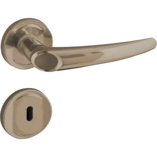 Fechadura para Porta Interna 2700-63 com Chave Desenho Moderno Acabamento Alianca Joy Fechadura para Porta Interna 2700-63 com Chave Acabamento Alianca Joy