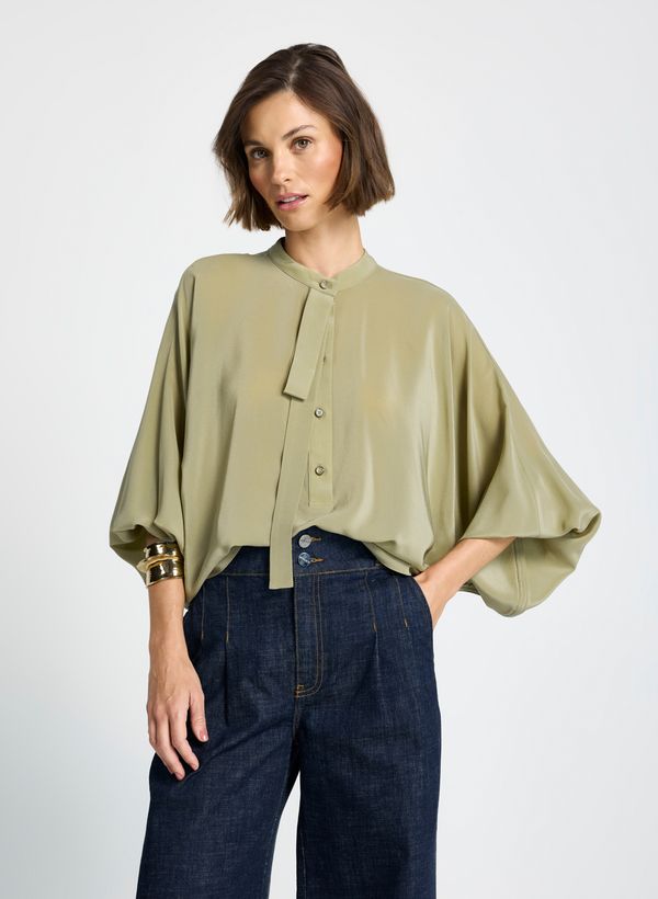 Blusa Le Lis Loretta Seda Feminina 38