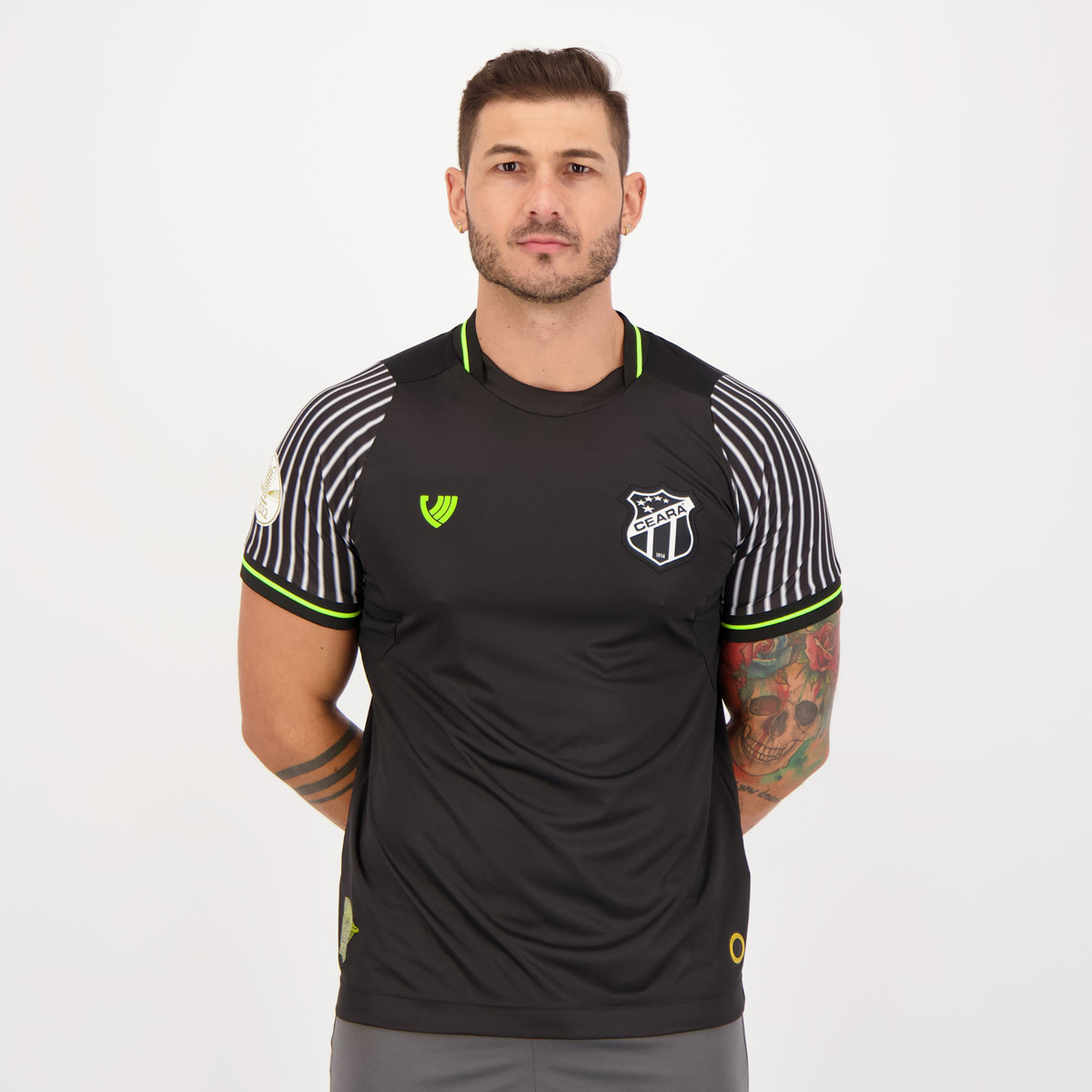 Camisa Vozão Ceará Tecnologia Copa do Nordeste 2022 Patch