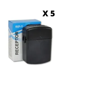 Kit 5 Receptores de Controle Remoto Universal 433 Mhz 2 Canais para Portão e Alarme Hombrus Kit 5 Receptores Controle Remoto 433 Mhz 2 Canais Portão Alarme Hombrus