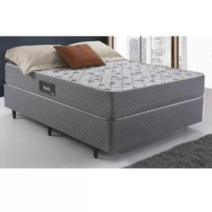 Colchão Casal Espuma D45 138CMX20CMX188CM Ult Black Herval Cinza Cinza