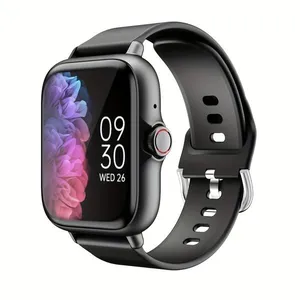 Relógio Inteligente DESERTCAT Pulseira de Silicone À Prova D'Água Preto