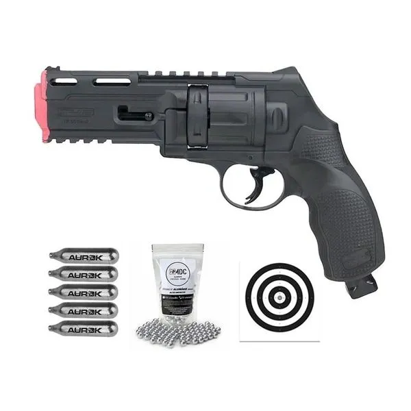 Revólver Pressão Co2 Hdr T4f 50 Gen2 Ltl Bbs Alvo 5 Co2