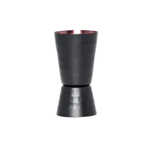 Dosador Duplo Inox Bronze E Black 50-25ml Mimo Style An2211x