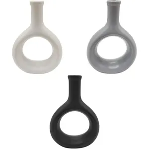 Vaso Decorativo Cerâmica Sortido 10x4x14,5cm LM2878 - honeyhome