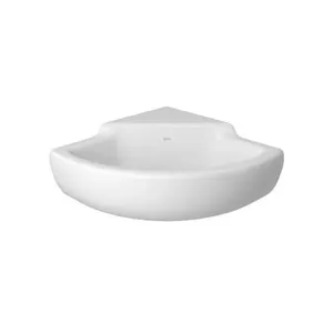 Lavatório de Canto Canto Izy Ideal para Banheiros Pequenos com Design Moderno Branco Gelo Deca Lavatório de Canto Canto Izy Compacto para Banheiros Pequenos Branco Gelo Deca