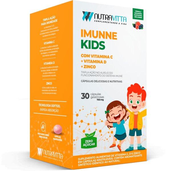 Nutravitta Immune Kids 30 Cápsulas Sorocaps NUTRA VITTA IMUNNE KIDS 30CAP SOROCAPS