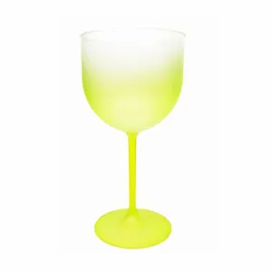 Taça para Gin Lsc Toys Degradê Amarela 600ml