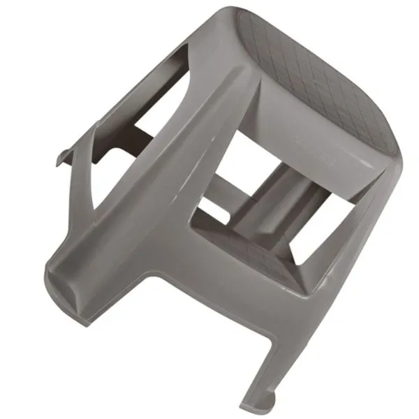 Banqueta Escada PR1040-1 com Base Reforçada Altura 49,7cm Suporta 100kg Pincéis Atlas Banqueta Escada PR1040-1 Base Reforçada 49,7cm 100kg Pincéis Atlas