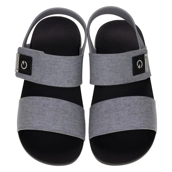 Sandália Masculina Dakar II Cartago 12280 PRETO/CINZA 39