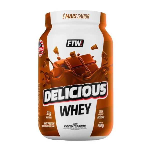 Whey Protein Sabor Chocolate Supreme FTW Delicious 900g