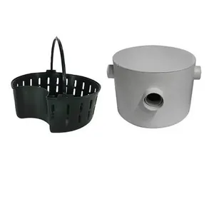Caixa De Gordura Redonda 250x180mm Com Cesto - Pvc Rígido - Plastipan
