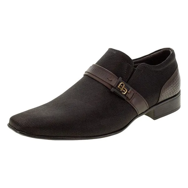 Sapato Masculino Social Mandara Jota Pe - 78717 PRETO 38