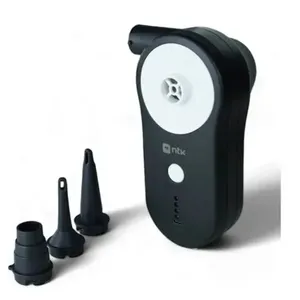 Inflador Recarregável USB para Inflar e Desinflar com Vazão de 280 L-min Portátil Preto Inflador Recarregável USB com Vazão de 280 L-MIN Portátil Preto Nautika