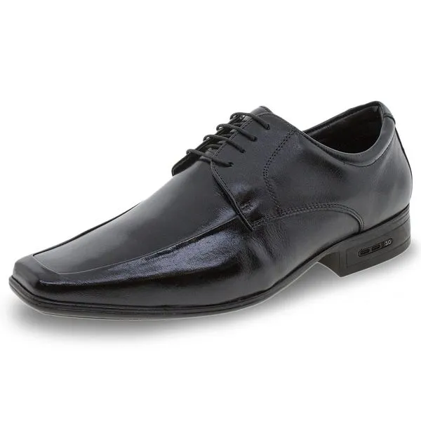 Sapato Masculino Social 3d Executive Jota Pe - 74455 PRETO 37