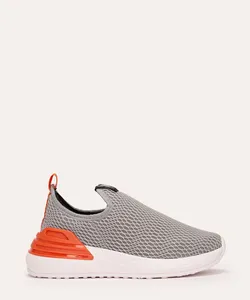tênis infantil slip on authentic for boys cinza 35