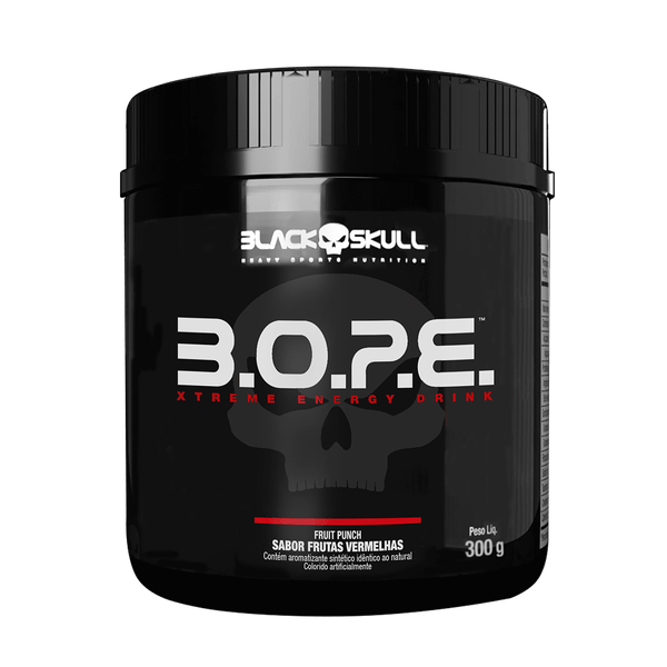 Pré Treino B.O.P.E - 300g - Black Skull B.O.P.E Fruith Punch 300g