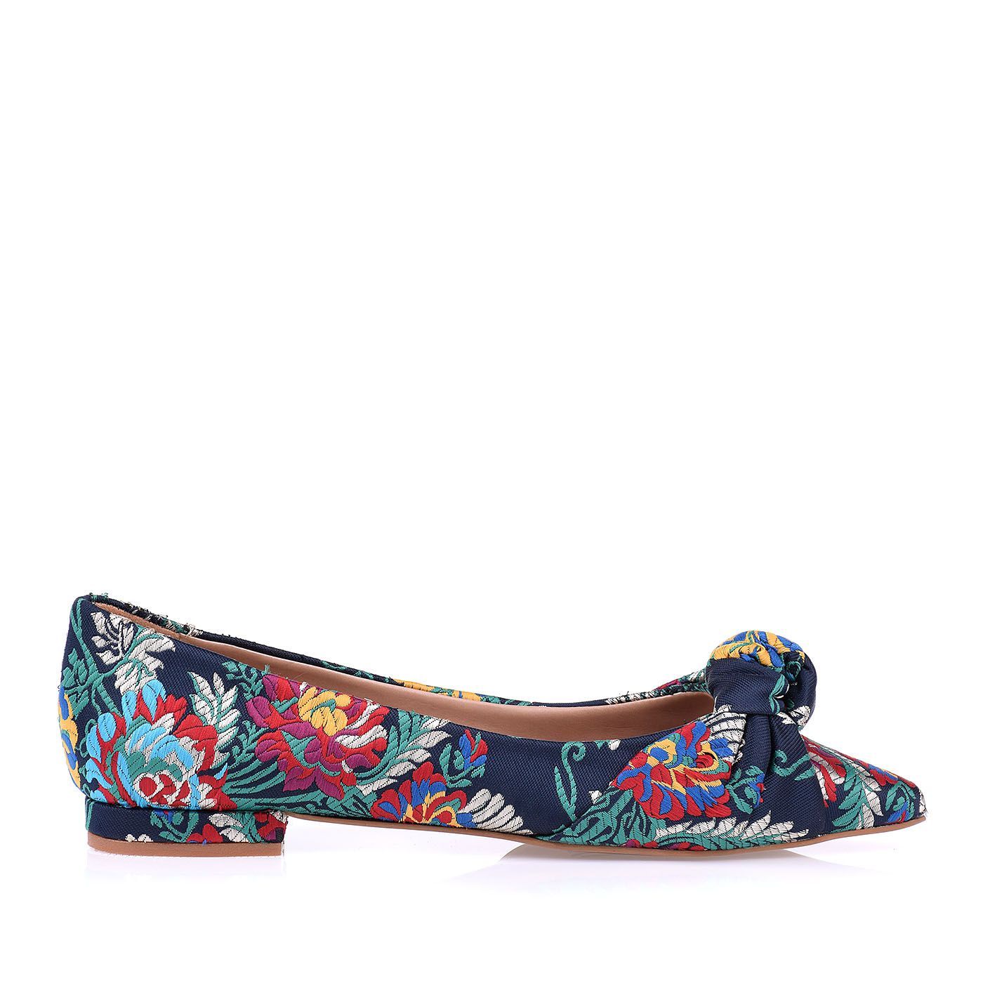 Sapatilha Jacquard Marinho