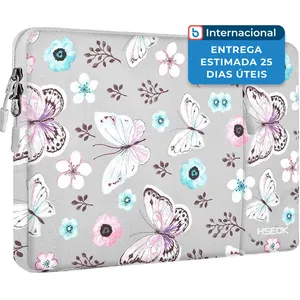 Bolsa para Notebook 15,6" com Alça de Ombro Hseok B01F01 Cinza A-MBI