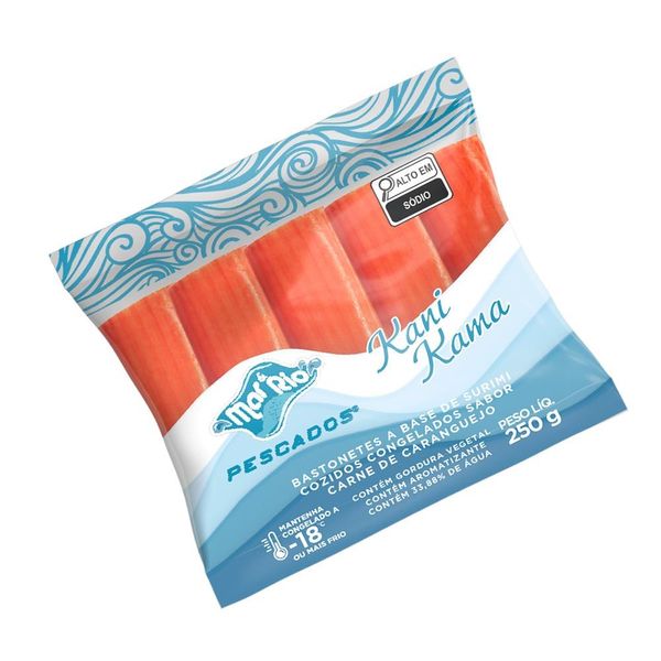 Kani Kama Mar e Rio Congelado 250g