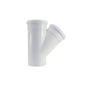 Junção Y para Esgoto 250x150mm para Sistemas Hidráulicos de Alta Resistência Shiva Junção Y para Esgoto 250x150mm para Sistemas Hidráulicos de Esgoto Shiva