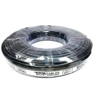 Cabo Elétrico 10mm Preto 100 Metros Top Cables (MP)