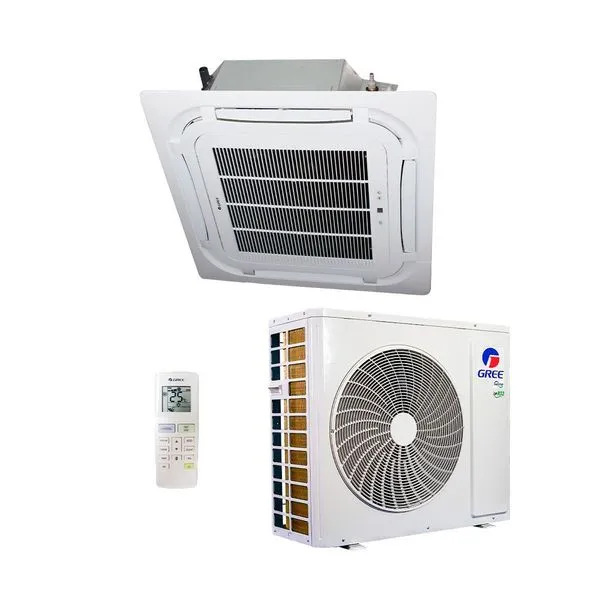 Ar Condicionado Split Cassete Inverter R32 Gree G-prime Compact 36000 BTUS Frio 220V Monofásico GULD36T1-A-S Ar Condicionado Cassete Inverter Gree G-prime Compact 36000 BTUS Frio 220V GULD36T1-A-S