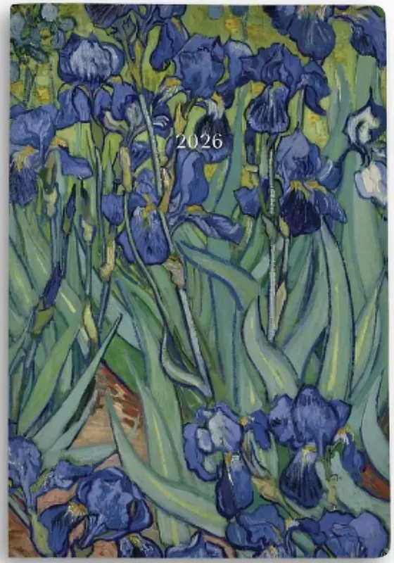 Agenda Semanal 2026 Lírios Van Gogh