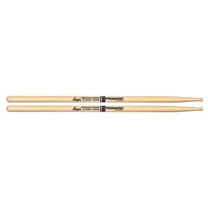 Baqueta TX424W Hickory Ponta de Madeira Som Quente e Articulado Amadeirado Promark Baqueta TX424W Hickory Ponta de Madeira Amadeirado Promark