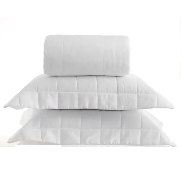 Colcha Matelada Square Queen 100% Algodão Egípcio 300 Fios Acetinado Antialérgica Branca Kacyumara Colcha Matelada Square Queen 300 Fios Algodão Egípcio Branca Kacyumara